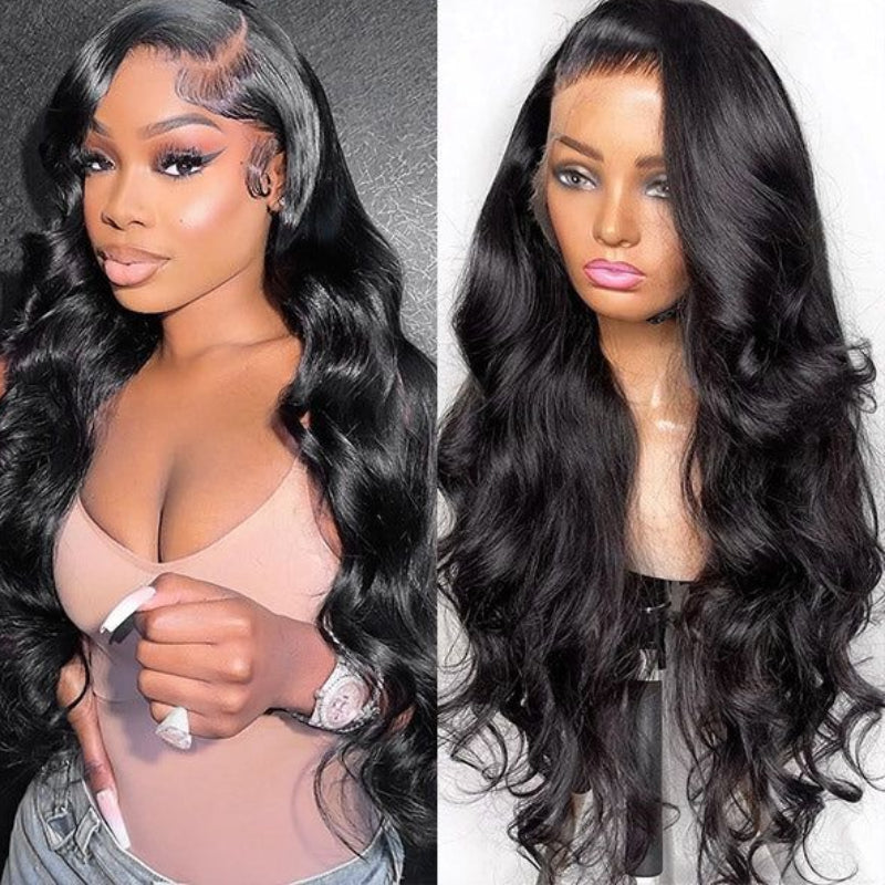 Flash Sale Sunber Deep Parting Lace Frontal Body Wave Wig Human Hair
