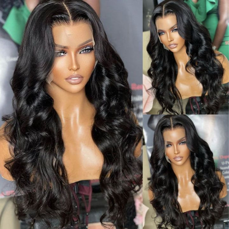 Flash Sale Sunber Deep Parting Lace Frontal Body Wave Wig Human Hair