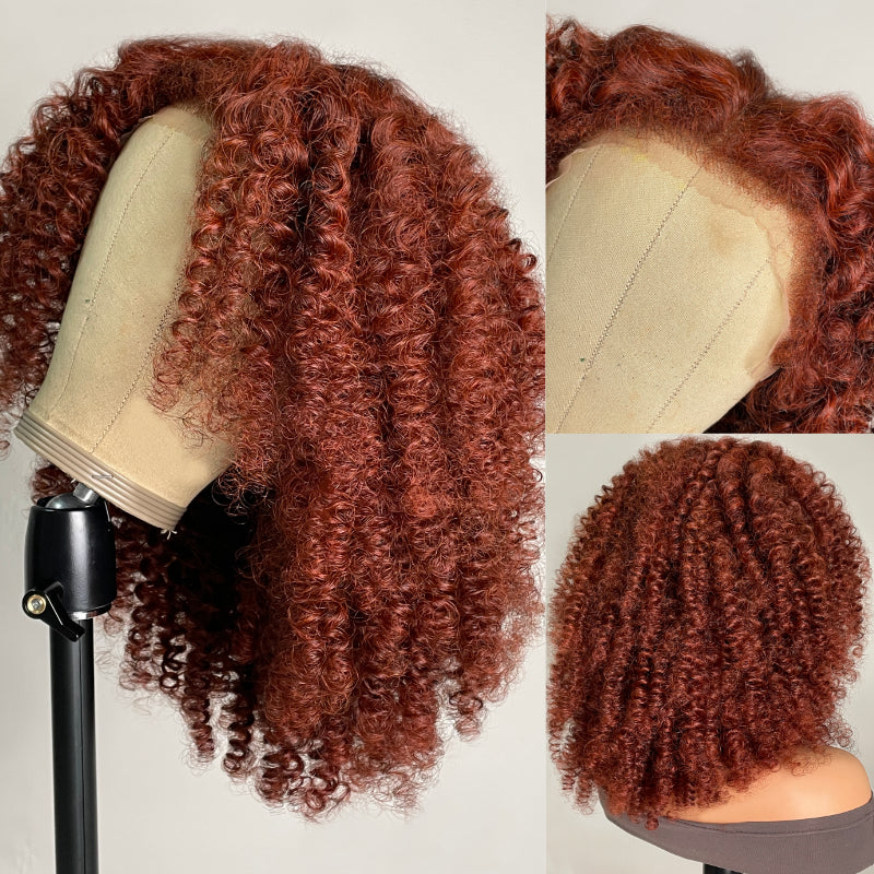 Sunber kinky afro lace front wigs