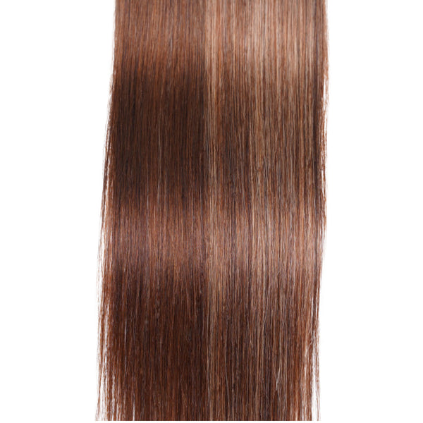 Sunber Straight Honey Blonde Brown 1 Bundle Ombre Highlight Human Hair Weave