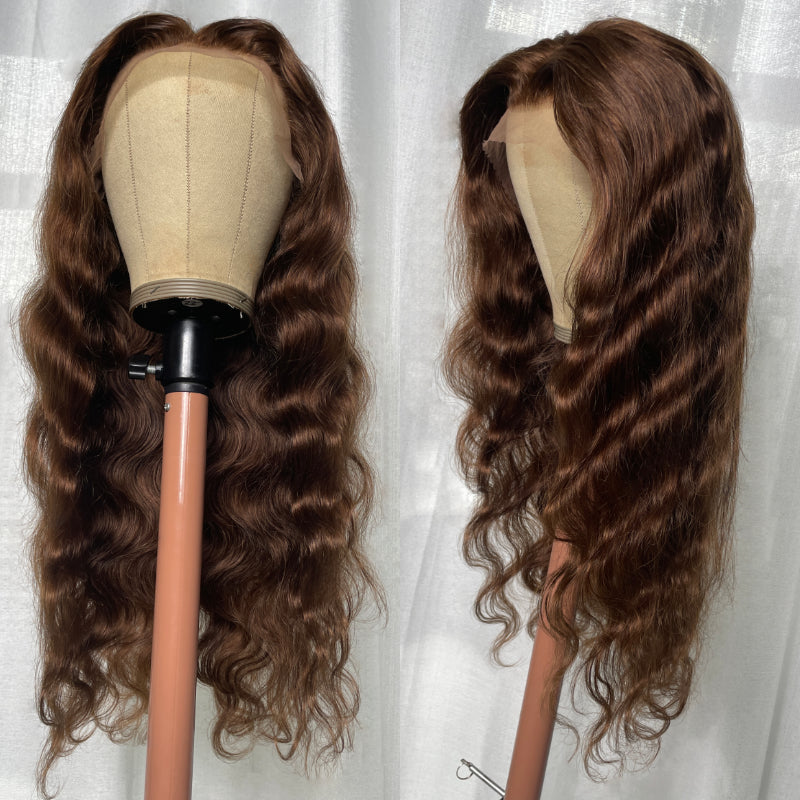 Sunber Chocolate Brown Lace Wig