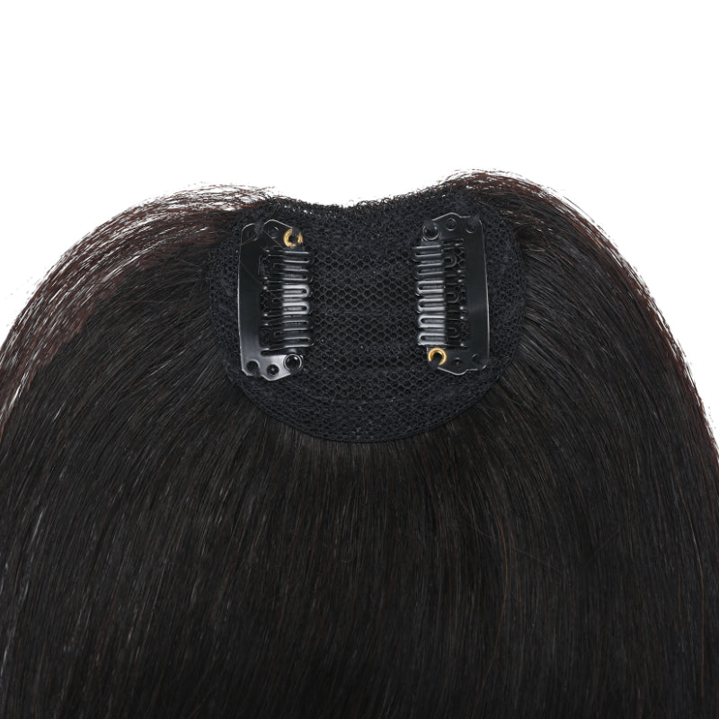 Sunber Straight Clip In Bangs Hair Extensions