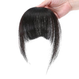 Sunber Straight Clip In Bangs Hair Extensions