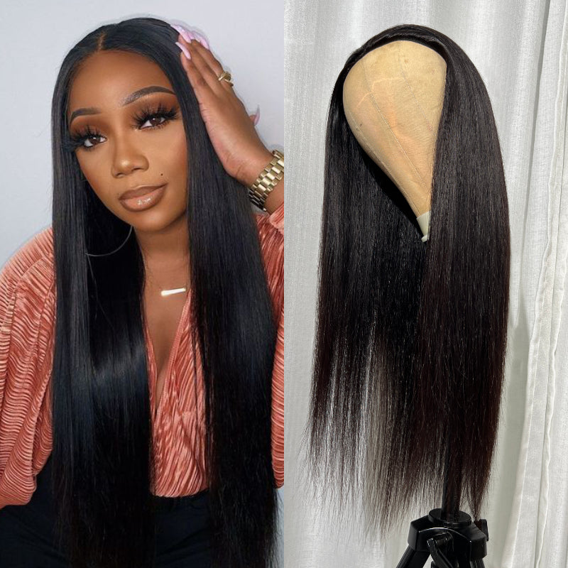 Sunber Soft And Silk Straight Half Wigs With Versatile Style And Easy Install