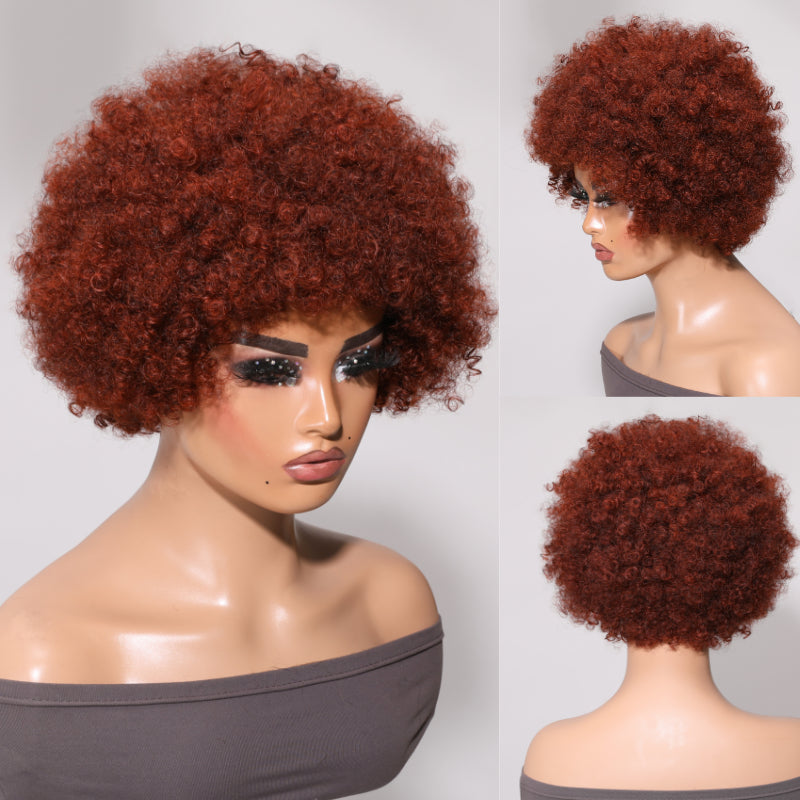sunber Reddish Brown bob wig