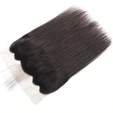 Sunber Hair Straight 13x6 Swiss HD Lace Closure Virgin Human Hair Invisible With Baby Hair