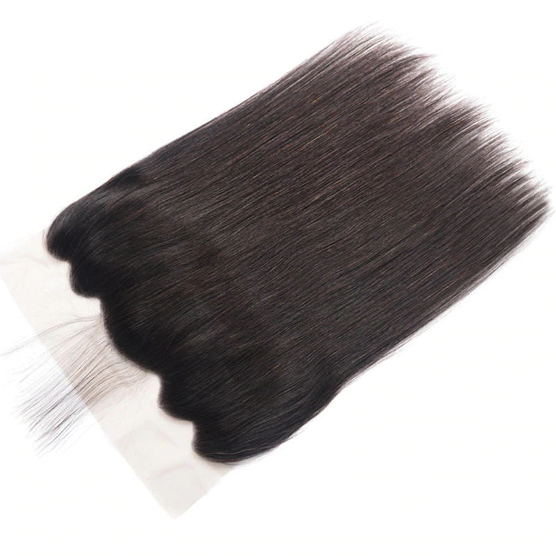 Sunber Hair Straight 13x6 Swiss HD Lace Closure Virgin Human Hair Invisible With Baby Hair