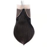 Sunber Hair Straight 13x6 Swiss HD Lace Closure Virgin Human Hair Invisible With Baby Hair