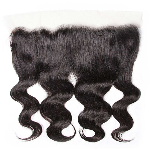 Sunber 1 Pc Body Wave Hair Transparent 13*4 Ear to Ear Lace Frontal