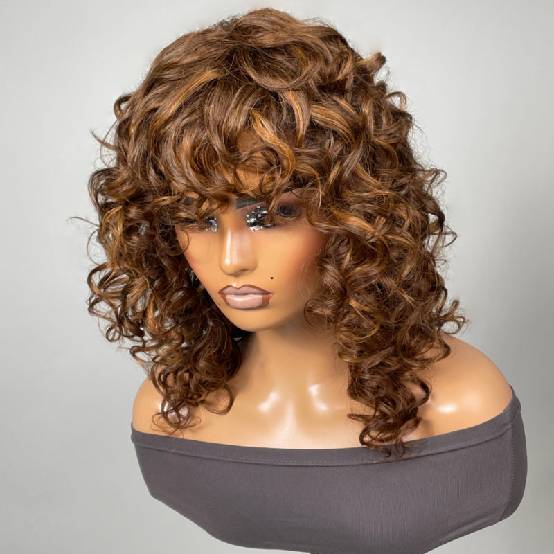 Sunber Colored Short Bob Wig