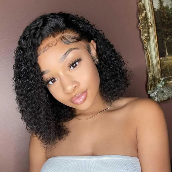 Sunber Jerry Curls 5*5 HD Lace Closure Wig Virgin Human Hair For Women