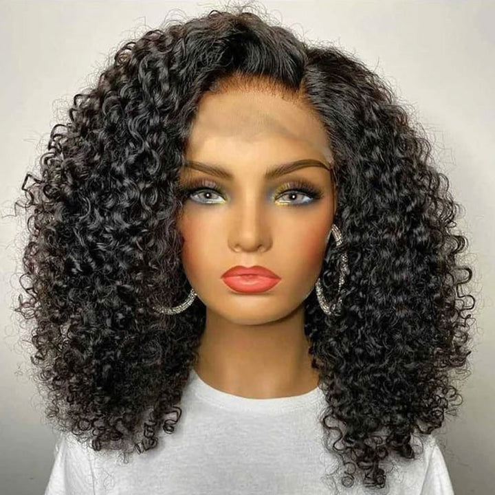 Sunber Jerry Curls 5*5 HD Lace Closure Wig Virgin Human Hair For Women