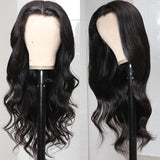 Sunber 22" Only $122 Get Body Wave 13x5 T Part Lace Front Wig Hand-Tied Lace Human Hair Wigs 150% Density Flash Sale