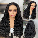 Sunber 5*5 Glueless HD Lace Closure Wig Deep Wave Human Hair Wigs