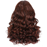 Sunber Body Wave HD Lace Closure Wig Reddish Brown Human Hair Wavy Lace Wig