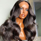 Sunber Body Wave 4*4 Lace Closure Wig Affordable 180% Density Wig