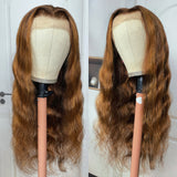 Sunber Mix Highlight Brow Body Wave Lace Frontal Human Hair Wigs