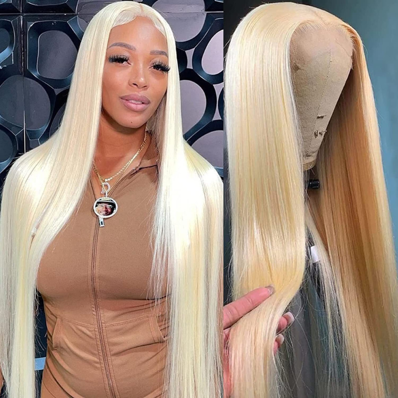Sunber 613 Blond 13x4 HD Lace Front Wig Melt All Skin Glueless Human Hair Wigs