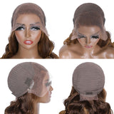 Sunber Long Side Part Bob Wig Ombre Face-framing highlight Loose Wave 13*4 Lace Front Wig