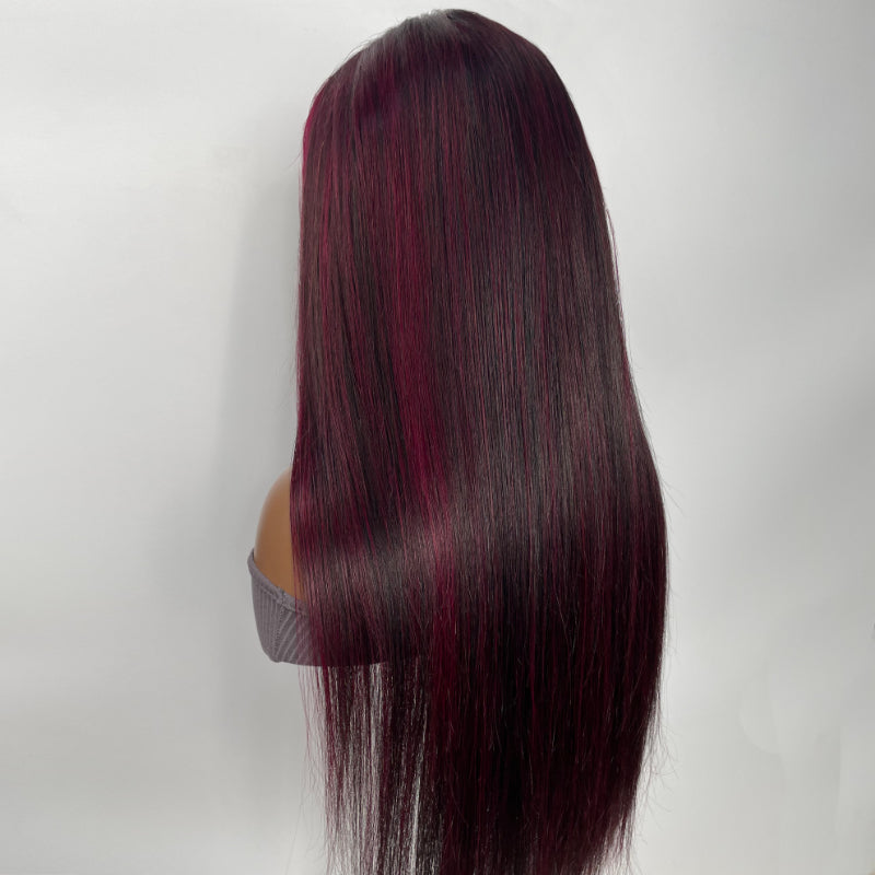Sunber 13x4 highlighted lace wigs