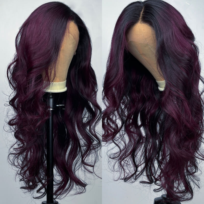 sunber 13x5x0.5 T part lace wig