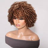 Sunber Short Bob Wig With Breathable Cap