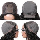 Sunber Jerry Curly 150% Density U Part Wig Natural Color Human Hair Wigs Buy 1 Get 1 Free Flash Sale