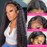 Sunber $100 Off Wet And Wavy Pre-Cut Lace Wigs Real Human Hair