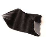 Sunber Hair Straight Hair 3 Bundles with 13*4 Transparent Ear to Ear Frontal Closure