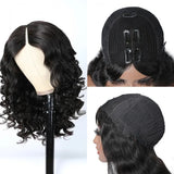 Sunber Body Wave New V Part Wigs No Leave Out Glueless Upgrade U Part Wigs